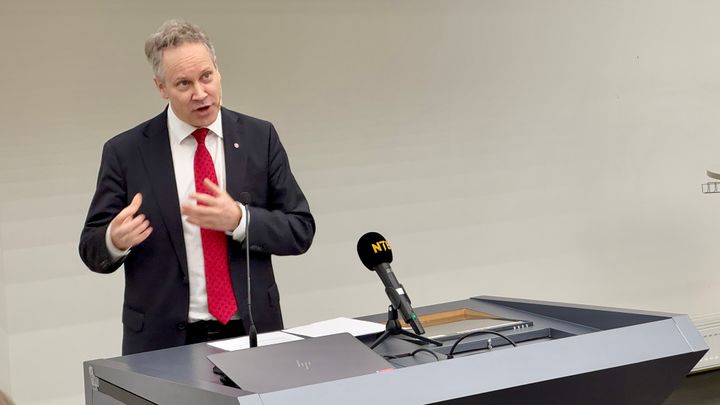 Samferdselsminister Jon-Ivar Nygård.