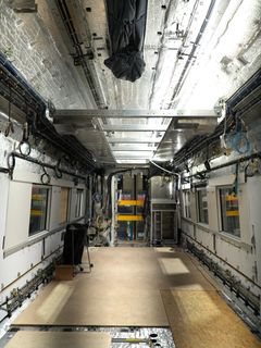 Innsiden av det første nye fjerntoget som er i produksjon i Sveits. Foto: Stadler.