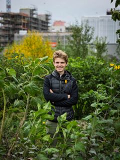 Kristoffer Hamre (25) fra Spire Oslo er finalist til årets nykommer i frivilligheten.