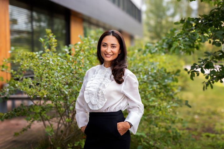 Portrett av Uzma Sadaf Bhatti, juridisk direktør i GK