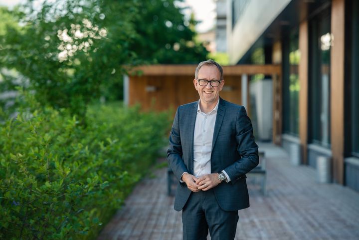 Bilde av Kim Robert Lisø, konsernsjef i GK Gruppen.