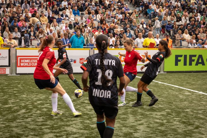 Fotballkamp Norge India