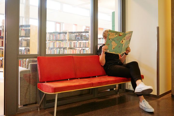 Mysen skolebibliotek.
