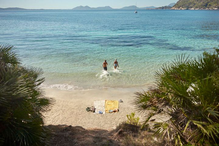 Stranden Formentor på Mallorca