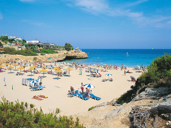 Strand på Mallorca