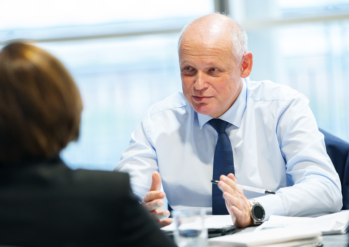 CEO Sebastian Ebel i TUI Group.