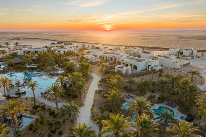 Eksteriør The Mora Tozeur Resort i Tunisia.