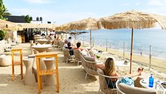 Beach clup på Lanzarote.
