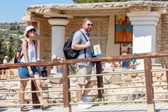 A cople at Knossos in Crete