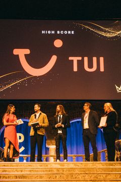 TUI mottar Happiness Award.