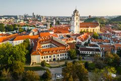 Oversiktsbilde Vilnius