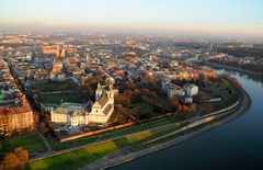 Krakow city overview