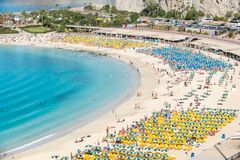 Amadores stranda ved Puerto Rico på  Gran Canaria.