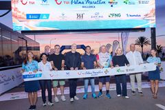 Ledelsen i TUI åpner TUI Palma Marathon Mallorca.