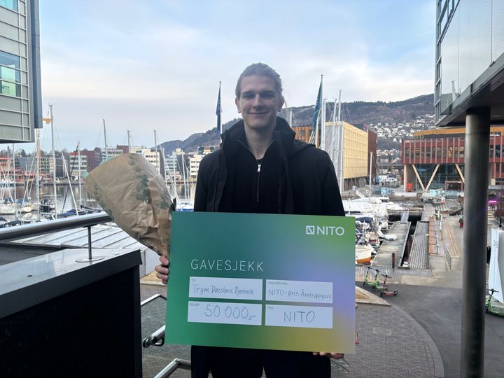 Trym Bjerkvik. Foto: NITO.