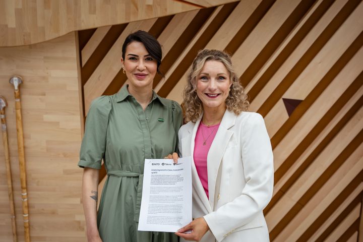 Visepresident i NITO og digitaliseringsminister Karianne Tung.