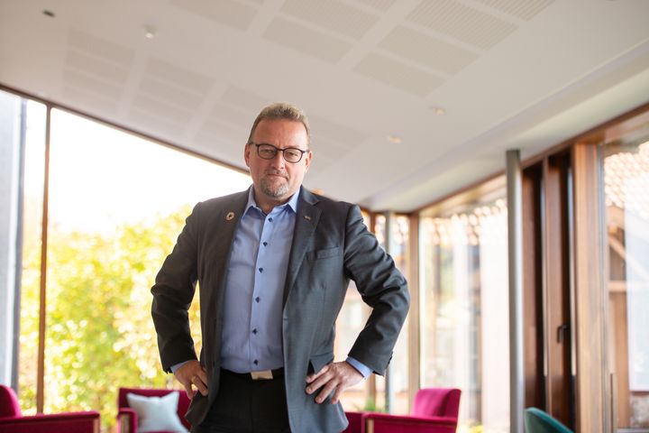 Kjetil Lein, president i NITO. Foto: Bjarne Krogstad