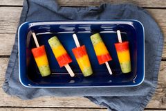 Lag din egen lollipopis med tre farger