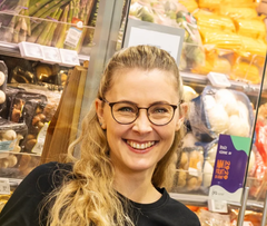 Kine Stenhaug fra Bunnpris Gourmet Tyholt