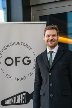 Landbruks- og matminister Nils Kristen Sandtrøen deltok på OFG's fagdag