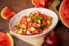 En frisk og god salat- perfekt sommermat