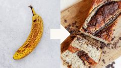 Brune bananer er perfekt i banankake!