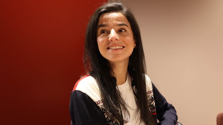 Idrettspresident Zaineb Al-Samarai.