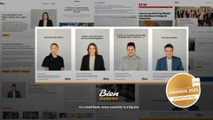 Bien Sparebank: Kampanjen «I en liten bank er alle kunder store» er nominert til Best Inter-Company Engagement, Best Financial Content og Best Use of Print.