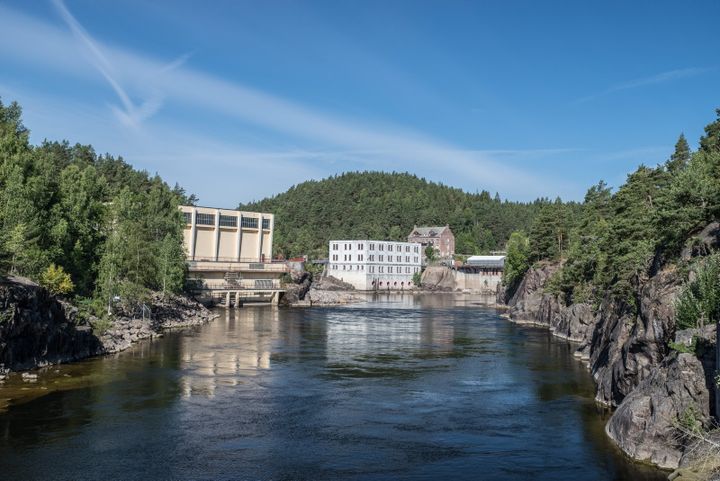 Skotfoss kraftverk i Skien.