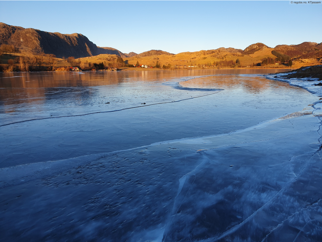 Generelt gode isforhold i vinterferien, men lokale forskjeller gjør at du må gjøre fornuftige veivalg på isen
