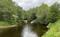 Bilde fra NVEs befaring av vilkårsrevisjonen.