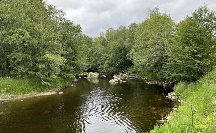 Bilde fra NVEs befaring av vilkårsrevisjonen.