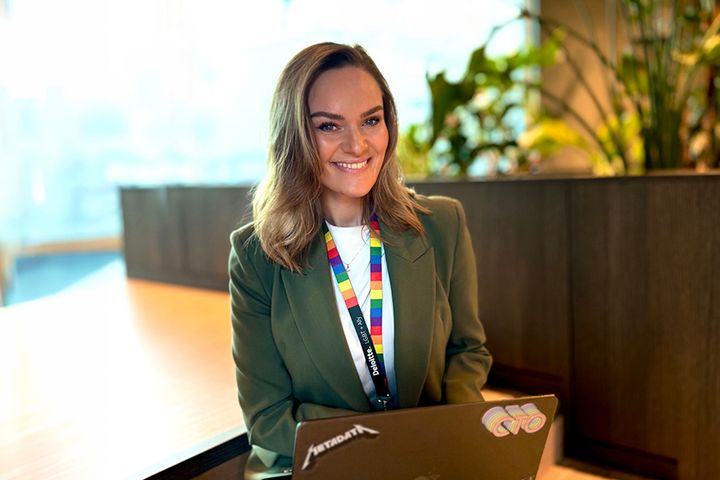 Over: Silje Emilienne Aanderud-Larsen, CTO i Deloitte advokatfirma