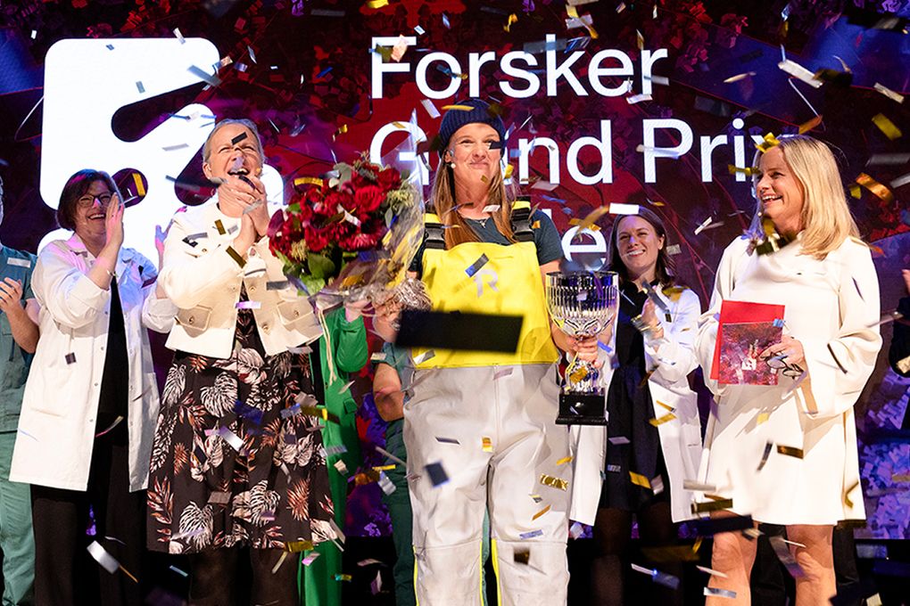 Johanna Bjånes Marcussen fra UiA vant Forsker Grand Prix 2025.