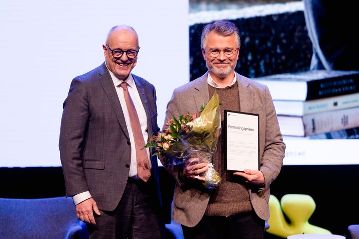 Magne Flemmen er vinner av Forskningsrådets formidlingspris i 2026. Foto: Stine Østby