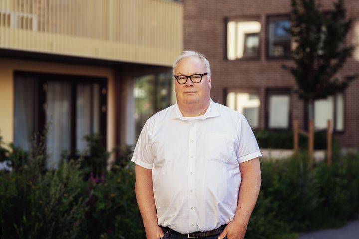 Boligfradraget i et skatteforlik må være så høyt at formueskatten ikke blir en ny boligskatt, sier Bård Folke Fredriksen, adm. dir. NBBL Foto: