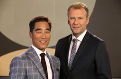Fredrik Solvang og Atle Bjurstrøm skal lede partilederdebattene i Arendal og Stavanger. Foto: Ole Kaland/NRK