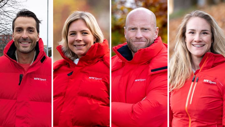 Magnus Moan, Maren Lundby, Martin Johnsrud Sundby og Birgit Skarstein skal følge sine respektive idretter på NRK.