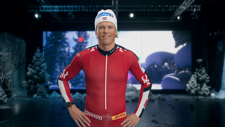 Johannes Høsflot Klæbo blir å se på både NRK og TV 2 under ski-VM.