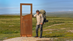 Lars Monsen på Varangerhalvøya.