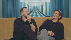 Tore Sagen og Pernille Sørensen i "Dette er humor"
