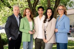 Programlederne: Petter Oulie-Hauge, Åsa Vartdal, Fredrik Solvang, Valentina Baisotti og Ingerid Stenvold
