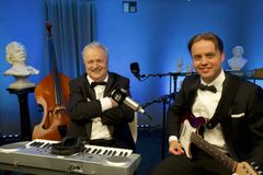 Markus Neby og Wolfgang Plagge lager musikkpodkast