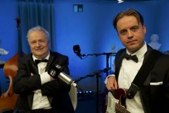 Markus Neby og Wolfgang Plagge lager musikkpodkast