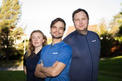 Anna Nor Sørensen, Sindre Reinholt og Jonas Bergløv.