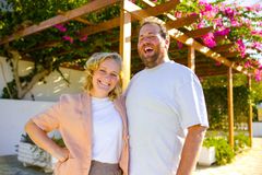 «Tuva & Ronny – eit lite hotell i Hellas»: Tuva Fellman og Ronny Brede Aase.