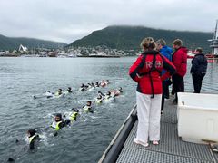 RS Trygg i vann er Redningsselskapets kurs i selvberging og livredning i vann utendørs.