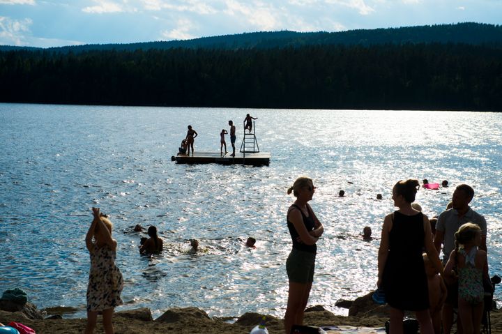 Illustrasjonsbilde: Åtte personer omkom i drukningsulykker i forbindelse med bading i juli. Ulykkene skjedde både i sjø, vann og elv.
