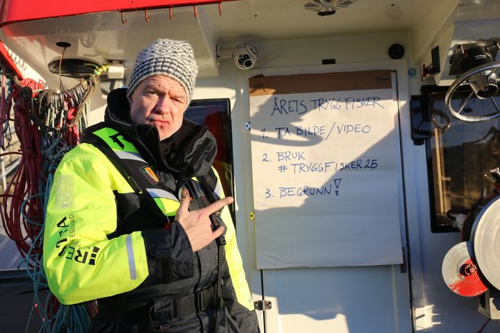 Alex Rosén er frontfigur for årets Trygg Fisker-kampanje i regi av Redningsselskapet