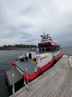 Mannskapet på redningsskøyta «Bergesen d.y» ble kalt ut da i forbindelse med en drukningsulykke i Kragerø i juli.